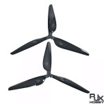 Hélice RJX de fibra de carbono 3 BLADE 28x9,2 pulgadas 3K juego de hélices plegables de fibra de carbono CW/CCW RC Big Industrial Drone Agricultura